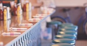 Food counter at a diner | Gunther Kia
