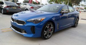 2018 Blue Kia Stinger | Gunther Kia