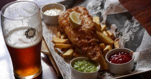 Fish and chips and cold beer Fort  Lauderdale, FL  | Gunther Kia