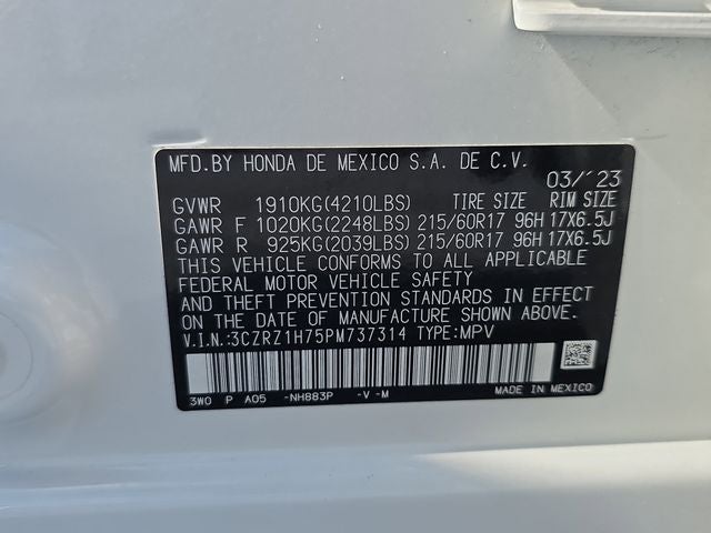 2023 Honda HR-V EX-L