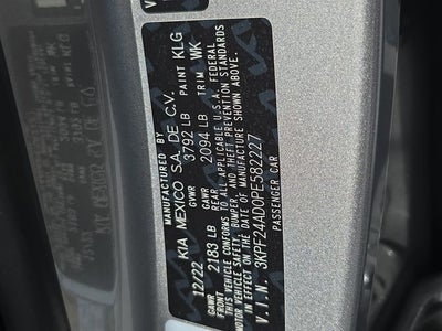 2023 Kia Forte LXS