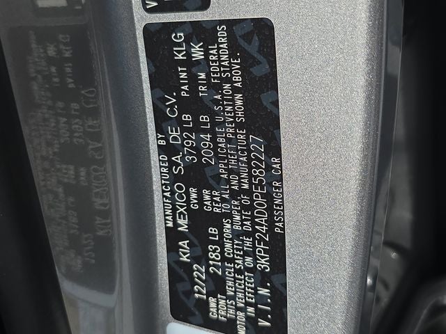 2023 Kia Forte LXS
