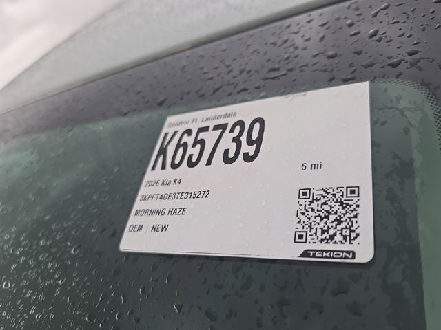 2026 Kia K4 LXS