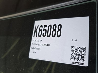2025 Kia K4 GT-Line