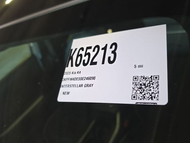 2025 Kia K4 GT-Line
