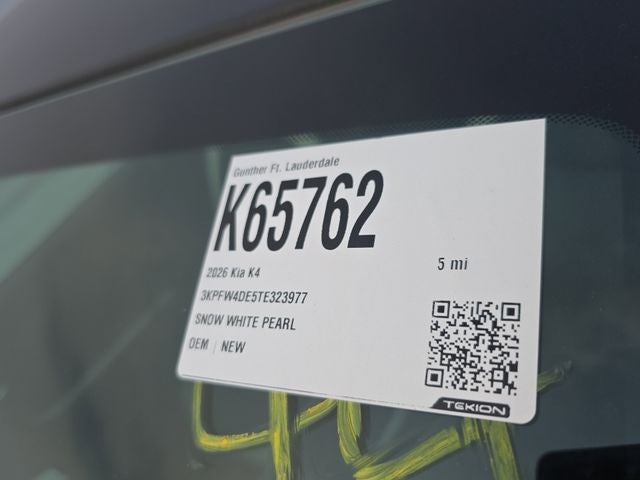 2026 Kia K4 GT-Line