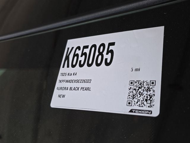 2025 Kia K4 GT-Line