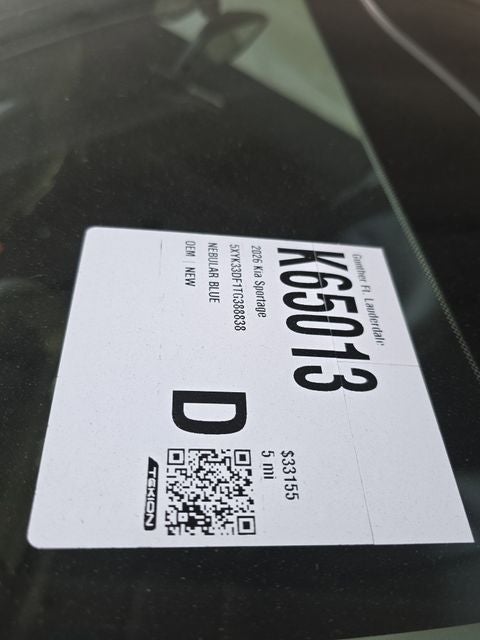 2026 Kia Sportage EX