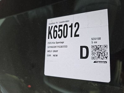 2026 Kia Sportage X-Line