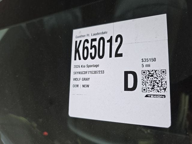 2026 Kia Sportage X-Line