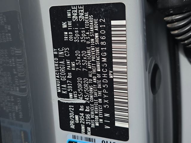 2021 Kia Telluride SX