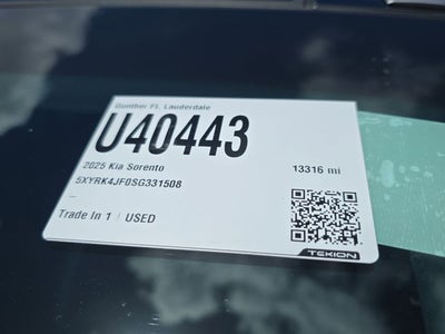 2025 Kia Sorento SX