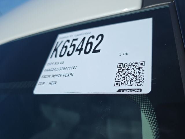 2026 Kia K5 LXS