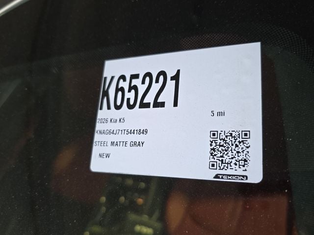 2026 Kia K5 GT-Line