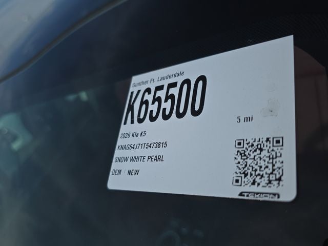 2026 Kia K5 GT-Line