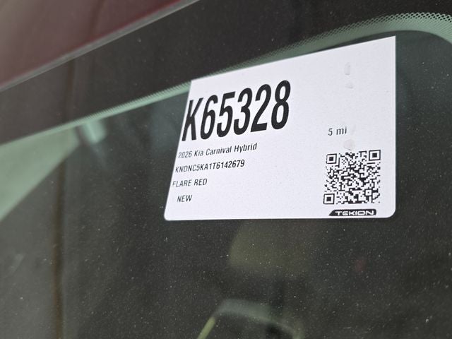 2026 Kia Carnival Hybrid EX