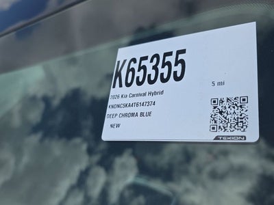 2026 Kia Carnival Hybrid EX