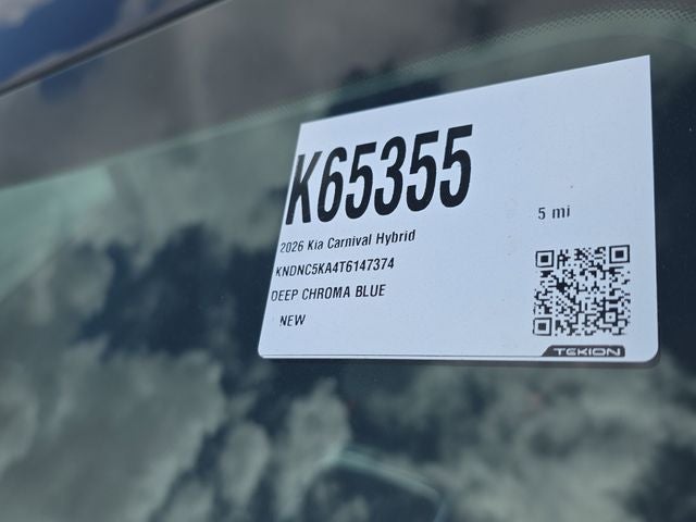 2026 Kia Carnival Hybrid EX