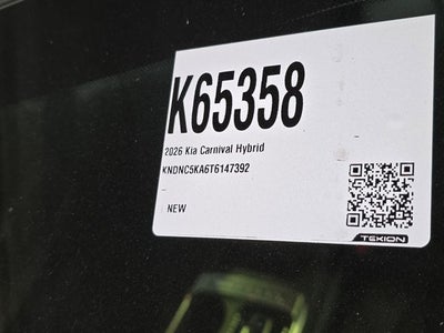 2026 Kia Carnival Hybrid EX