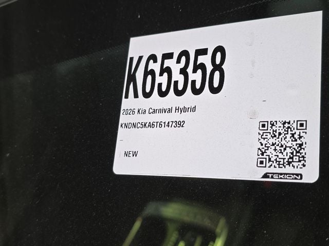 2026 Kia Carnival Hybrid EX