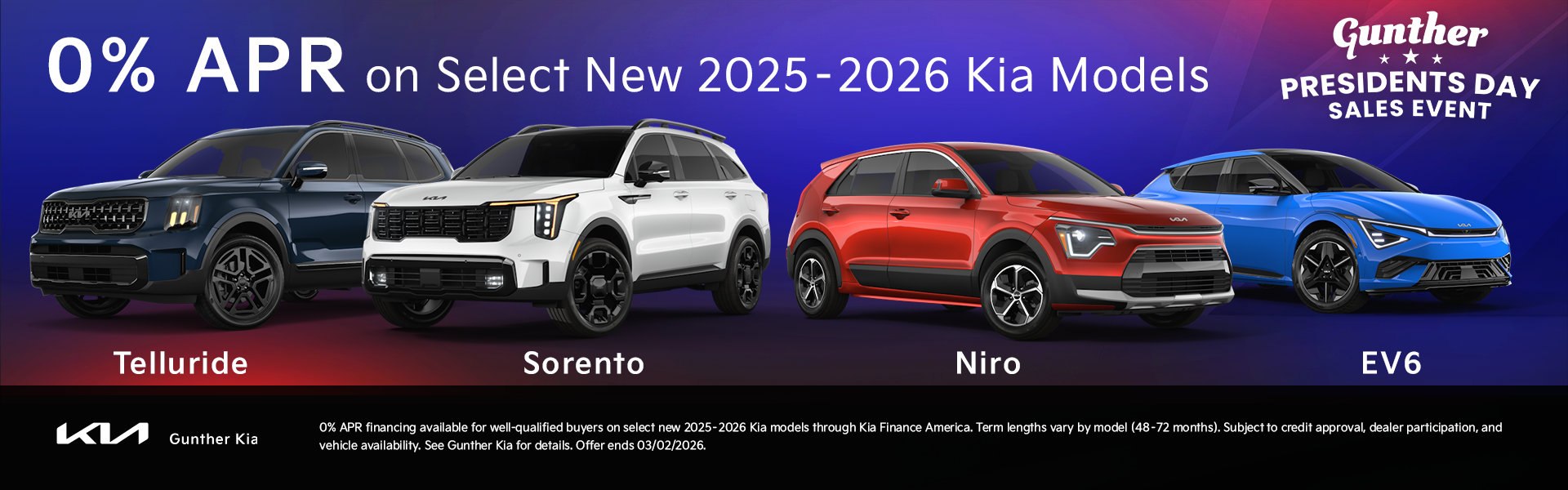 0% APR Lease Specials Feb 2026