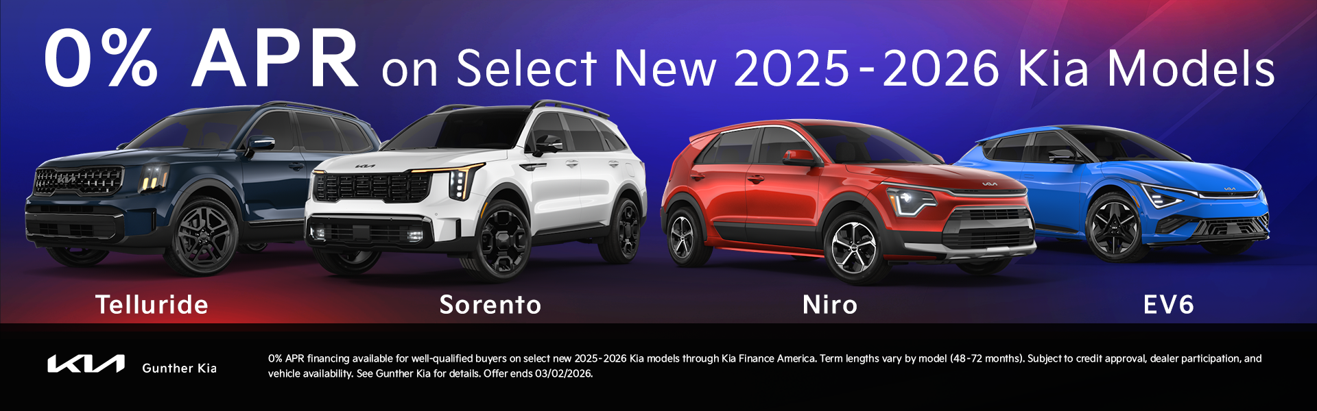 0% APR Lease Specials Feb 2026