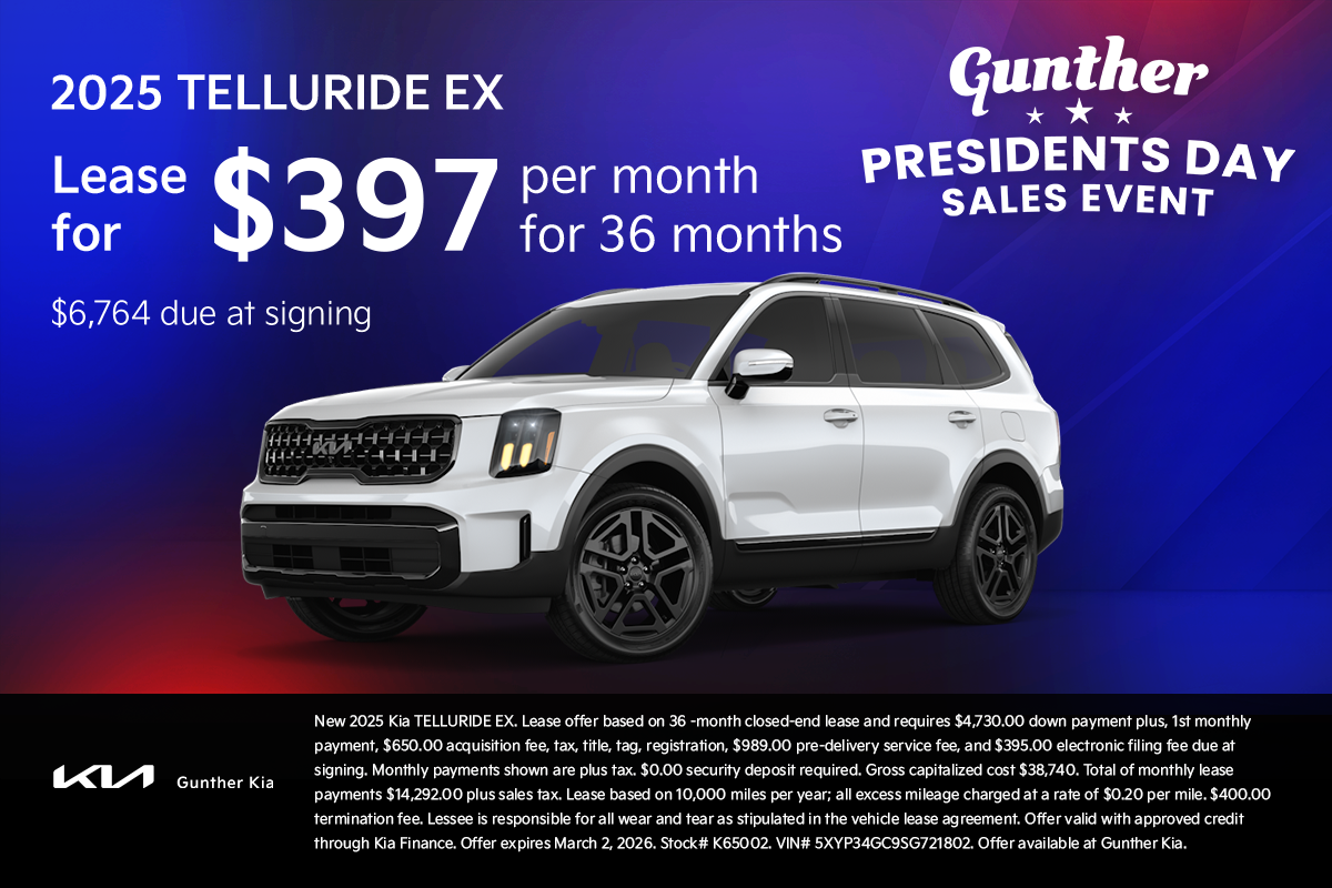 Telluride Lease Specials Feb 2026