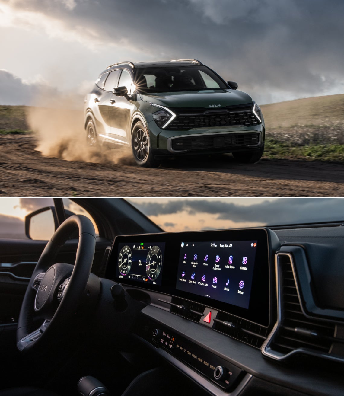 Sportage vs. Tucson: Features Comparison