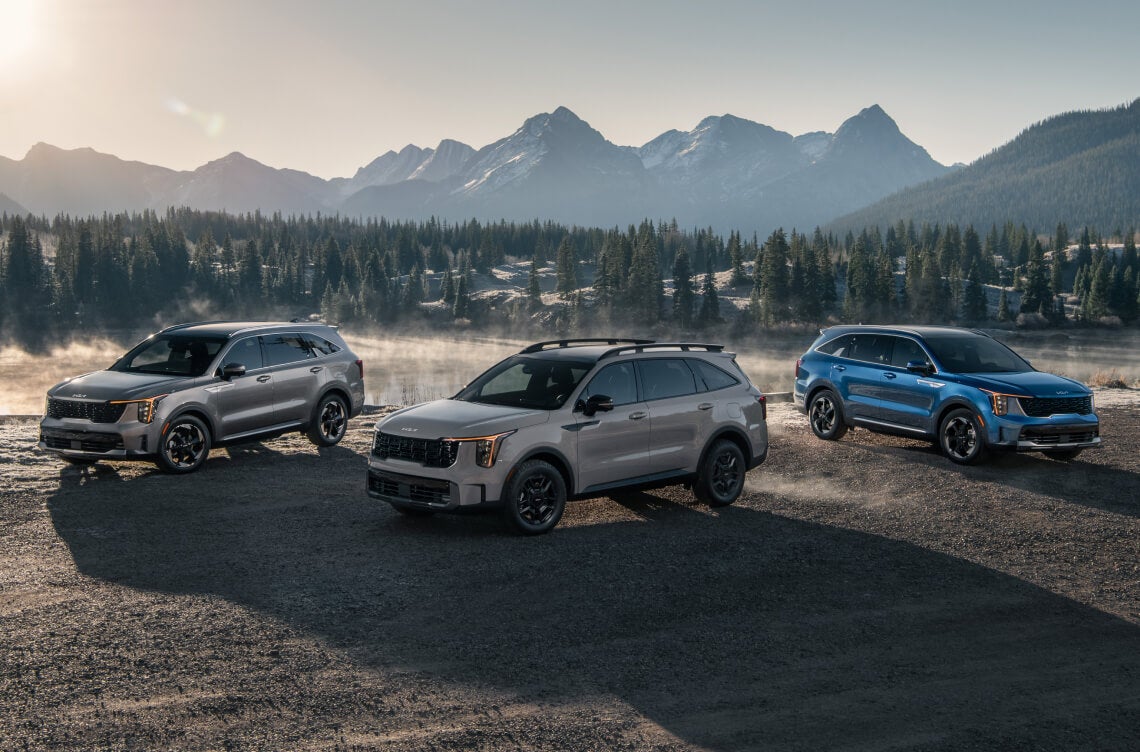 Compare the Configurations for 2026 Kia Sorento SUVs