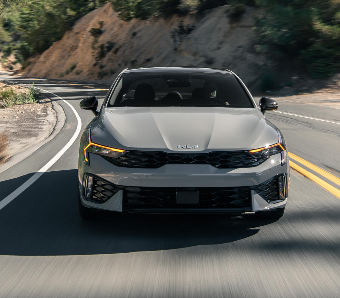 Two 2025 Kia K5 GT-Line Trims
