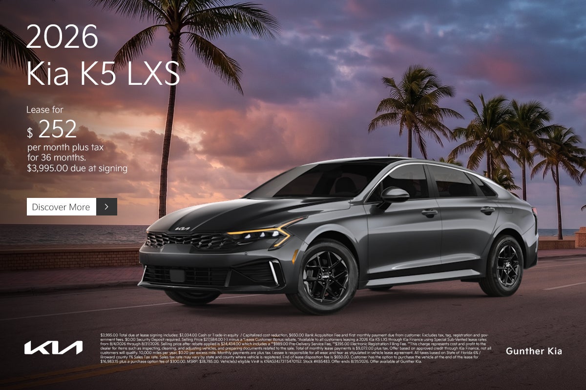 K5 Lease Special