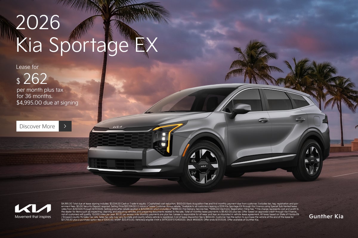 Sportage Lease Special