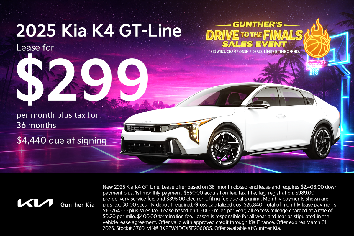 K4 Lease Specials March 2026