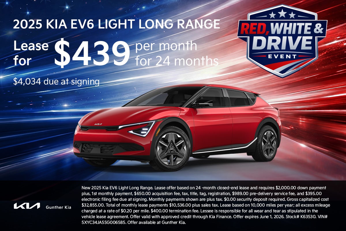 EV6 Lease Offer - May 2026