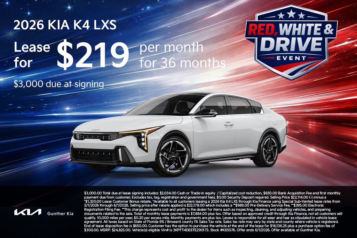 K4 LXS Lease Offer - May 2026