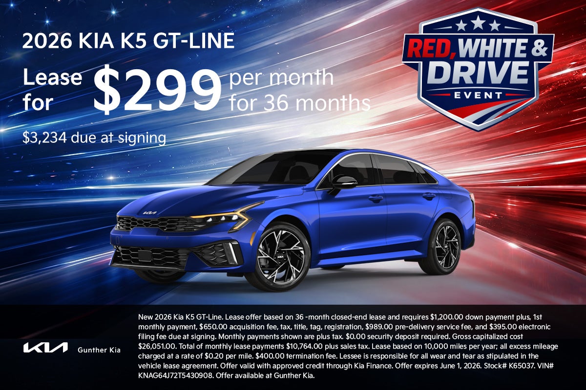 K5 Lease Offer - May 2026