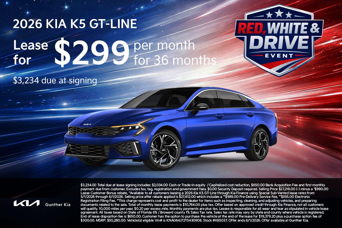 K5 Lease Offer - May 2026