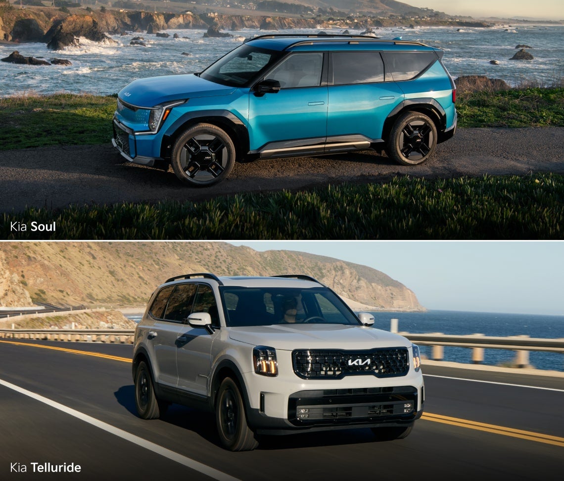 Kia EV9 vs. Kia Telluride Specs & Performance