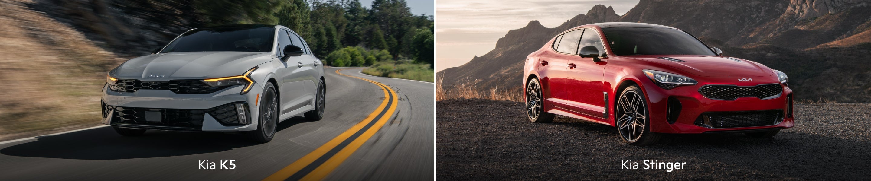 Kia K5 Vs. Kia Stinger: Specs, Performance & Dimensions