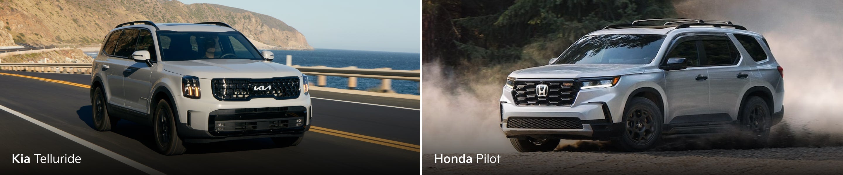 Kia Telluride vs. Honda Pilot